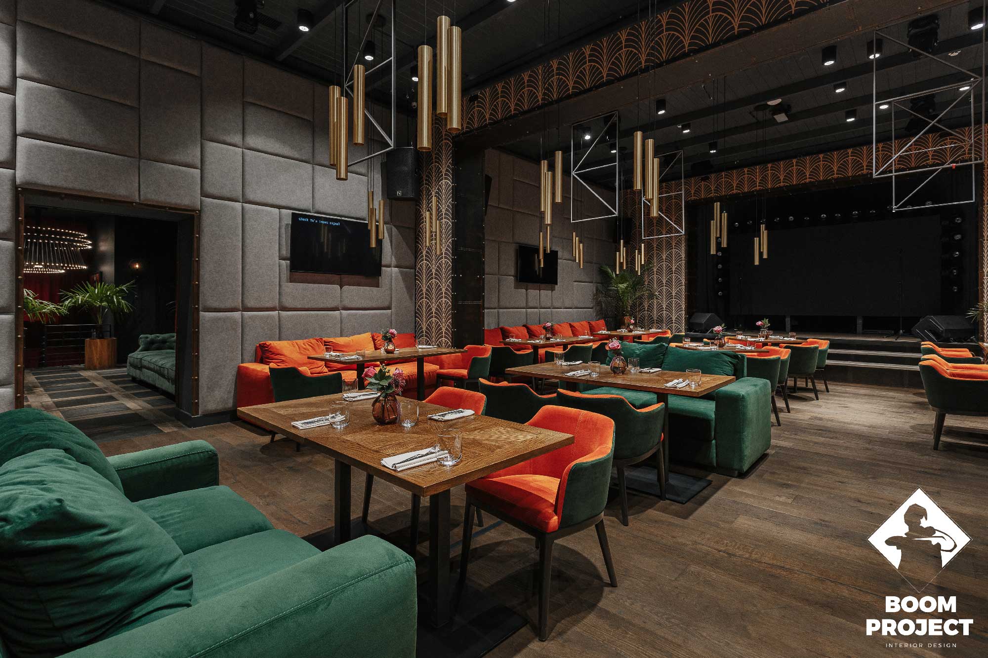 Queen Odessa 餐厅和卡拉 OK 设计丨乌克兰敖德萨丨BOOM project-41