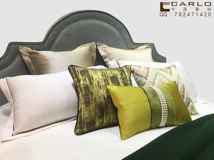 绿色系床品 卡洛布艺打造自然宜居空间-2