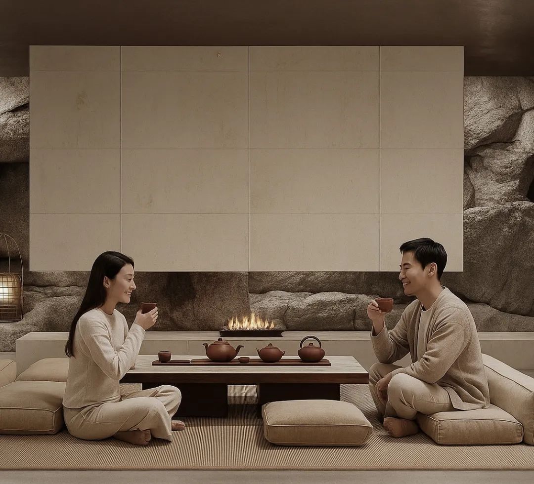 AI创研|藏于云海中的山间茶室-11