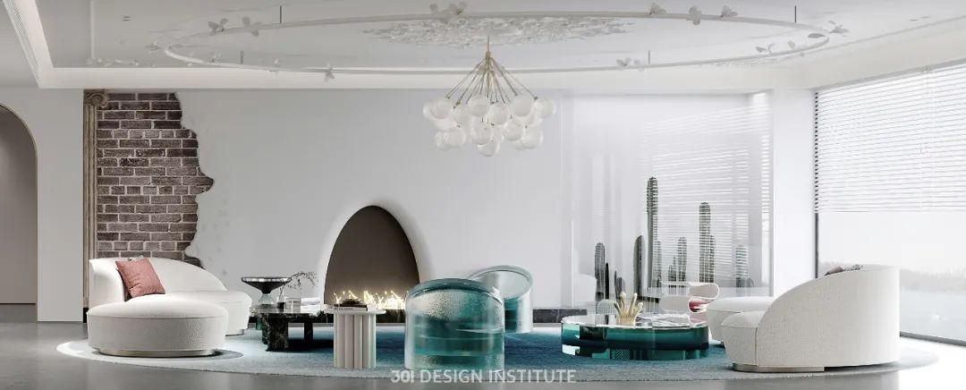 广州天誉半岛 440㎡现代轻奢大平层设计丨中国广州-11