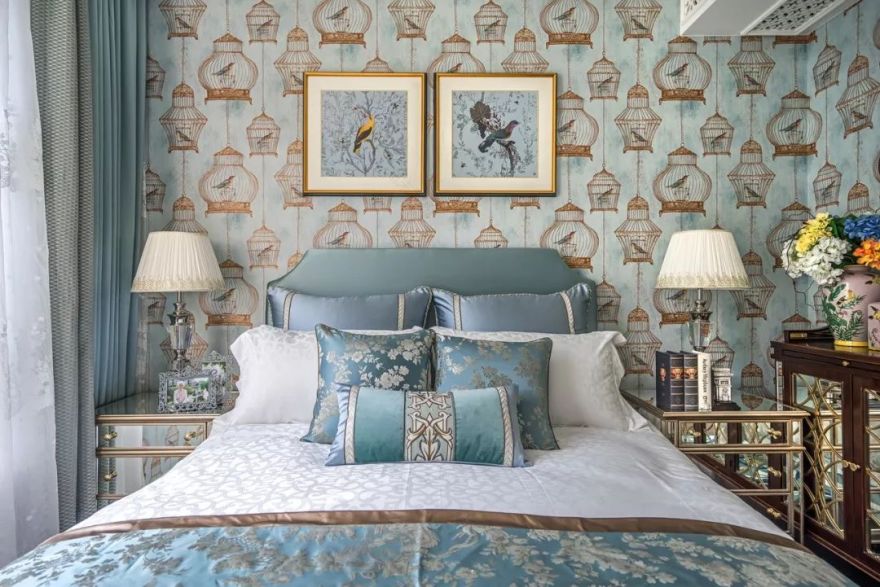 蒂芙尼蓝的浪漫家居,中铁北湖国际城 B1 户型设计-11