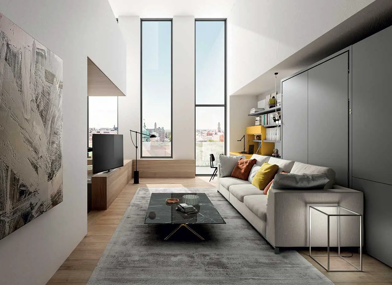 36m2 工作室巧妙设计 | 隐藏式卧室惊艳呈现-2