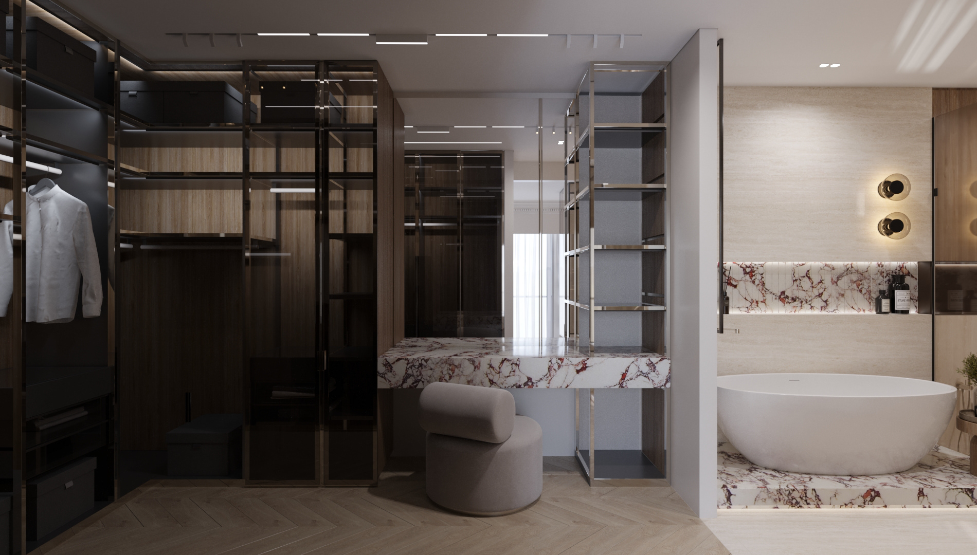 奢华·西高尔夫住宅丨埃及开罗丨MYS Architects-25