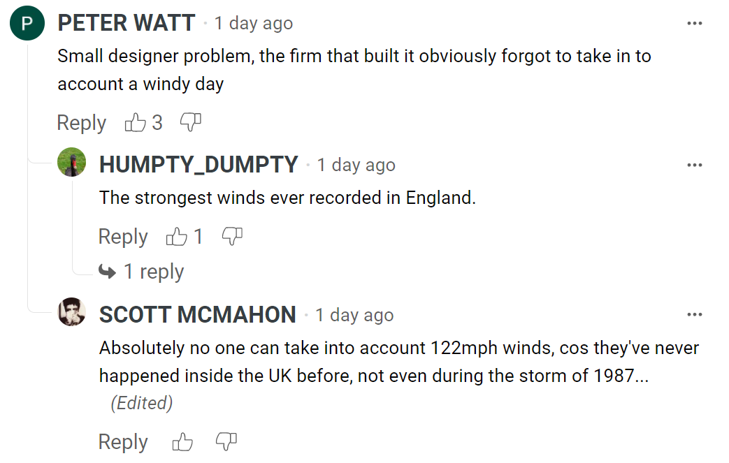 罗杰斯"千禧穹顶"被风暴撕毁！高技、高造价VS极端天气，建筑应该担责吗？-120