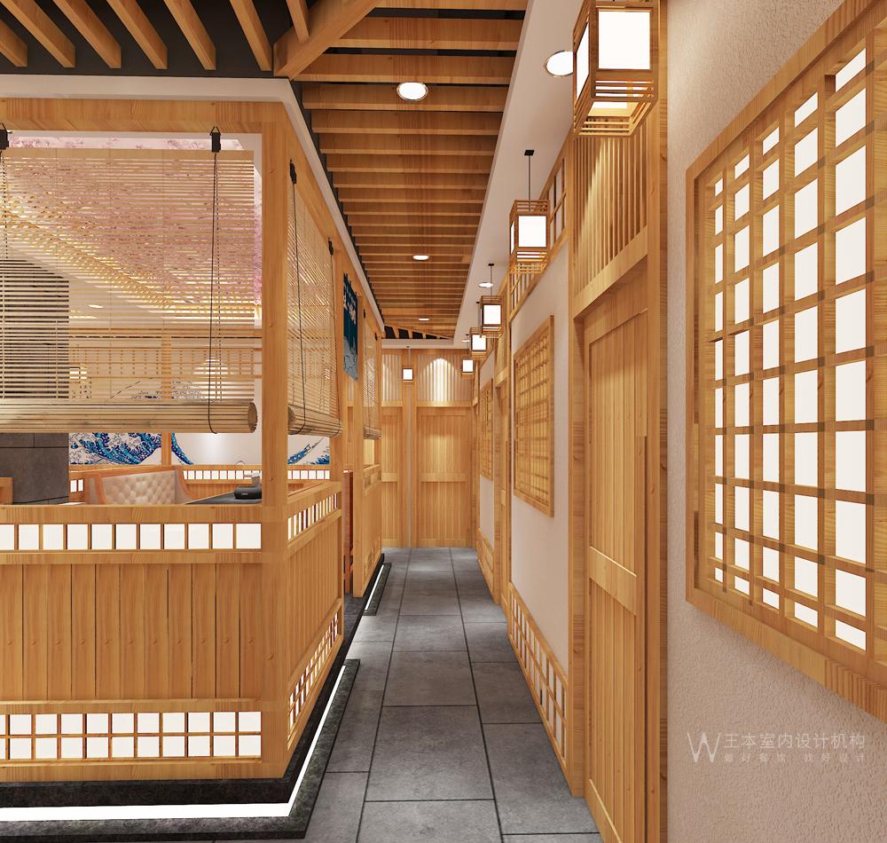 
河南济源九久和牛烤肉料理日式烤肉装修设计 -3