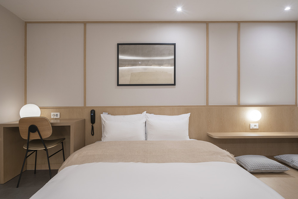 白色与木质，打造高级酒店式公寓-8