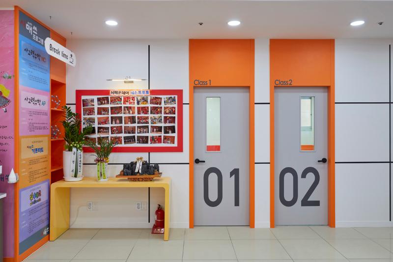 70 平米数学学院，色彩点亮空间-6