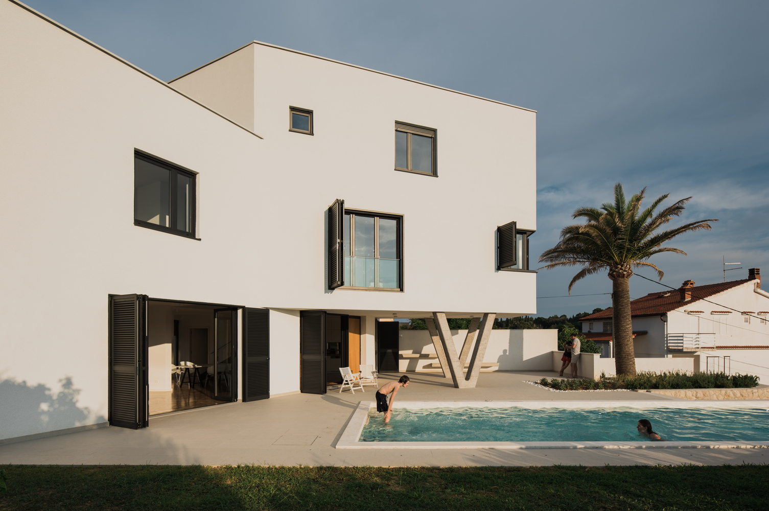 克罗地亚海滨度假屋 | 绿色环境中的人文关怀-65