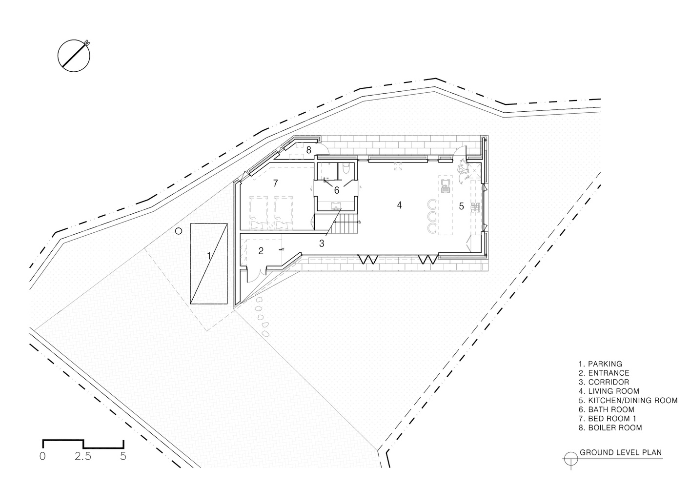 宁静乡村的周末之家-47