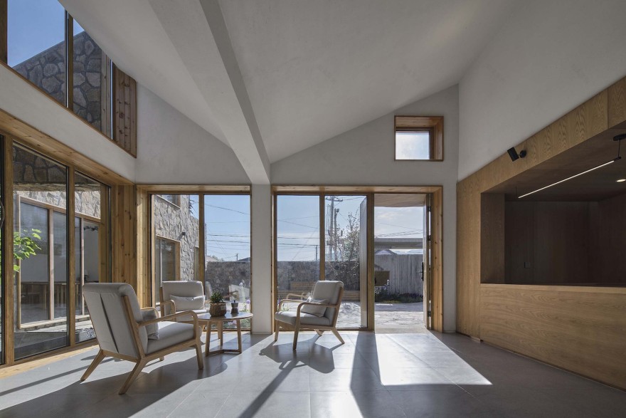 折叠式屋顶庭院住宅丨中国北京丨MAT Office-22