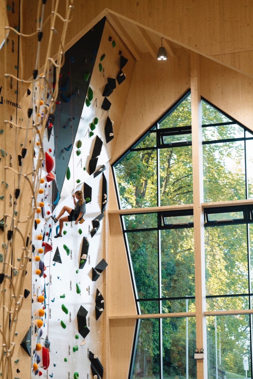 挪威 Høyt Under Taket 攀岩中心丨Snøhetta-27