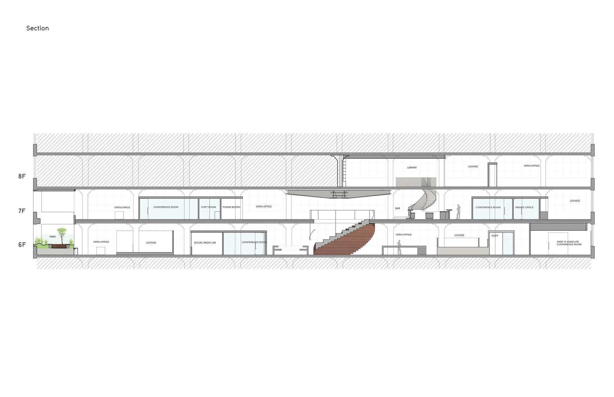 纽约 Wieden+Kennedy 办公室 | 极简空间,多元共享-62