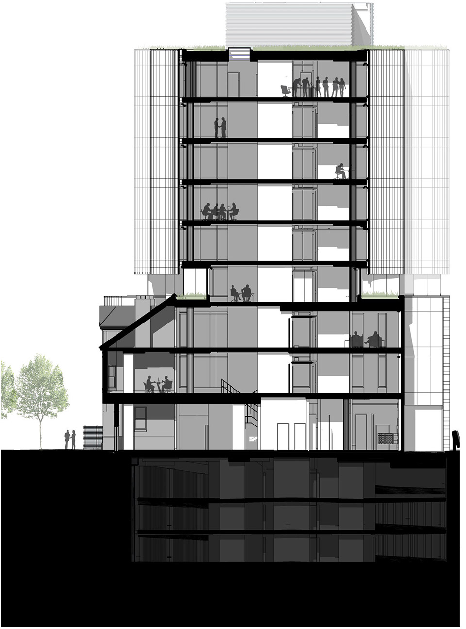 7 St. Thomas 大厦,多伦多/ Hariri Pontarini Architects-34