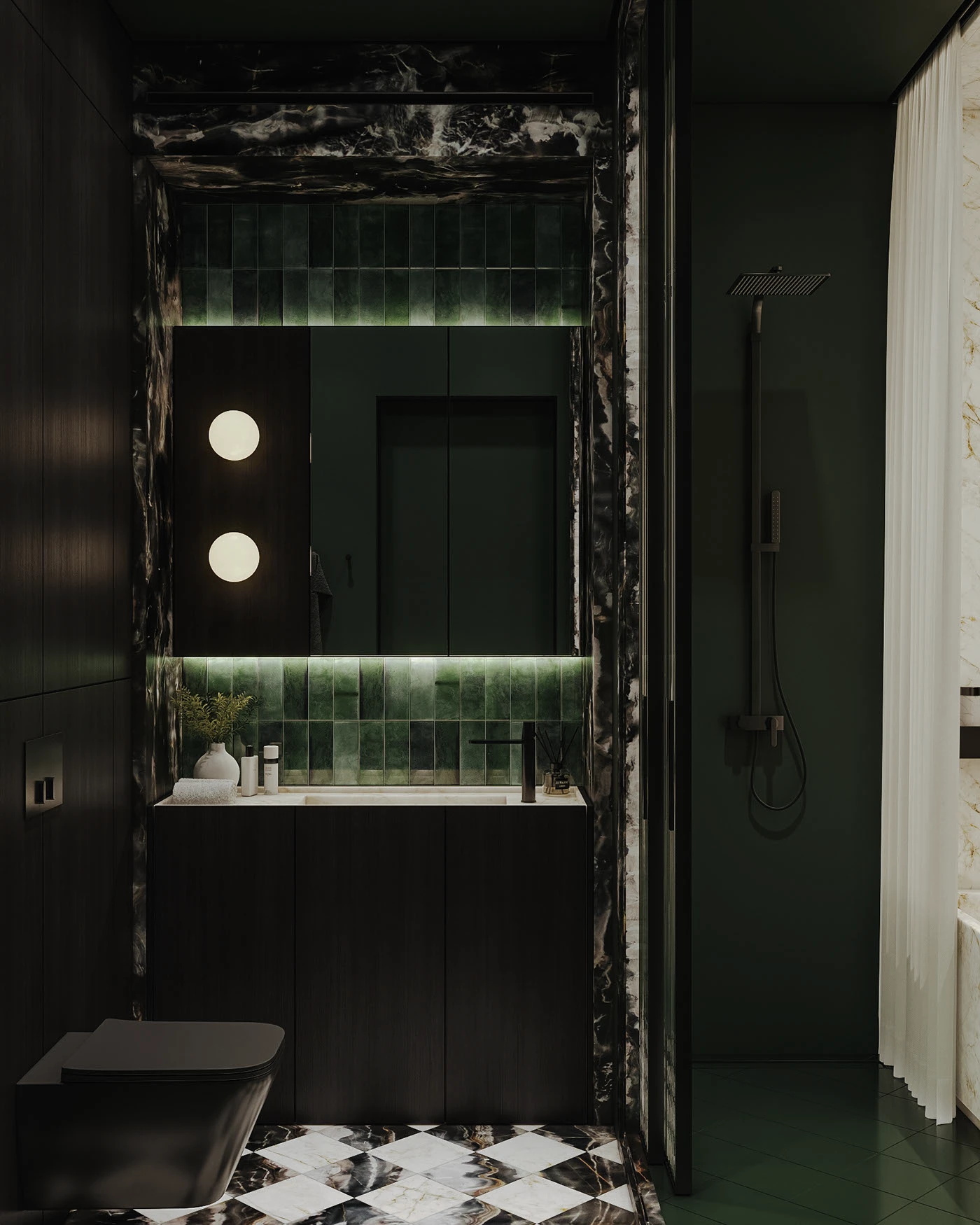 保加利亚 90 平欧式空间设计-20