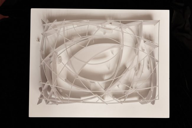 时尚隐喻 | 悬浮毛毡概念展厅-24