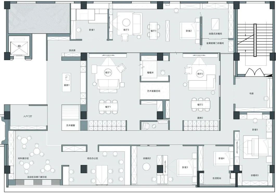 沃格家居总部展厅丨中国佛山丨凹设计事务所-33