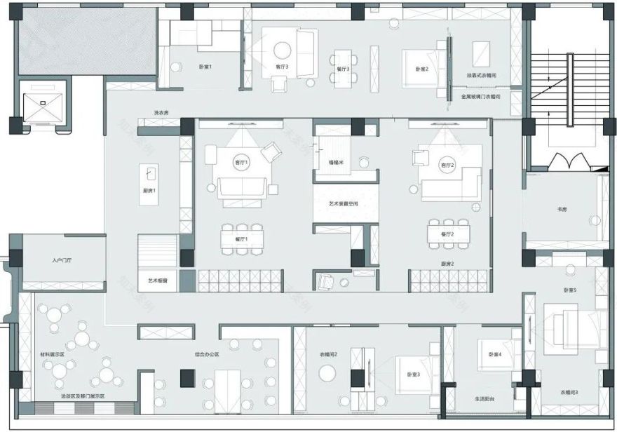 沃格家居总部展厅丨中国佛山丨凹设计事务所-33