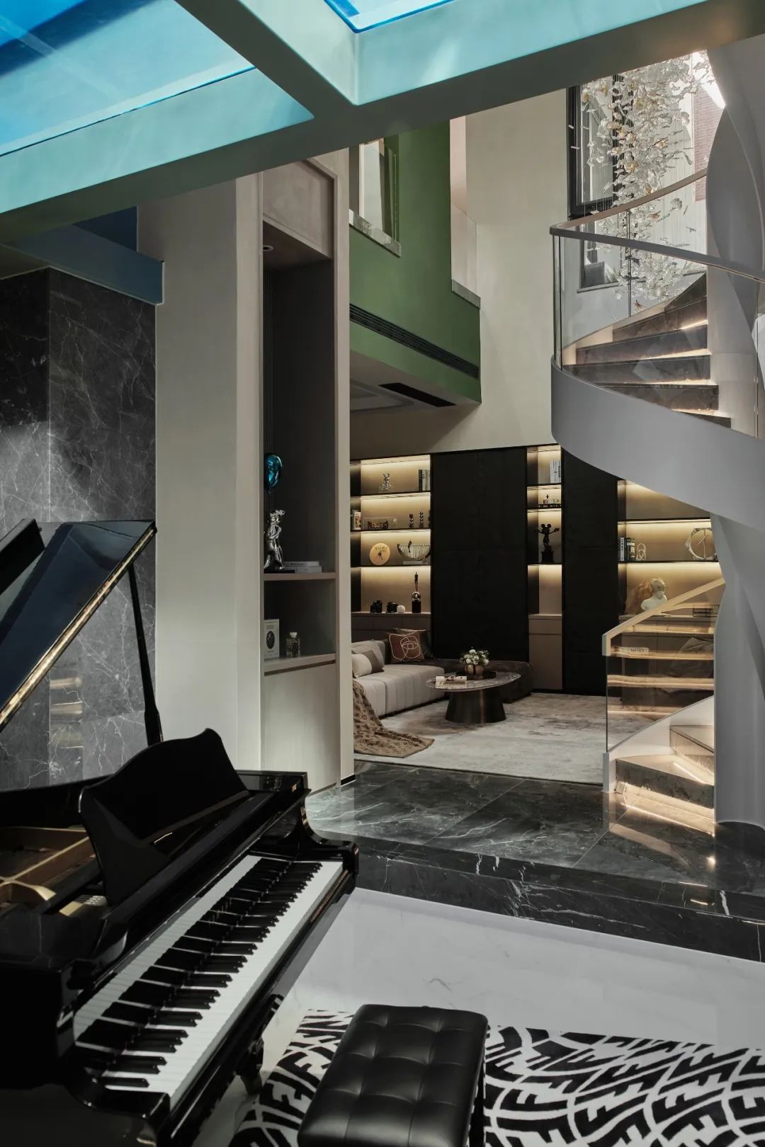 《漾·Young》·南京80后4口之家600㎡合院别墅设计丨中国南京丨冯炜骅-43