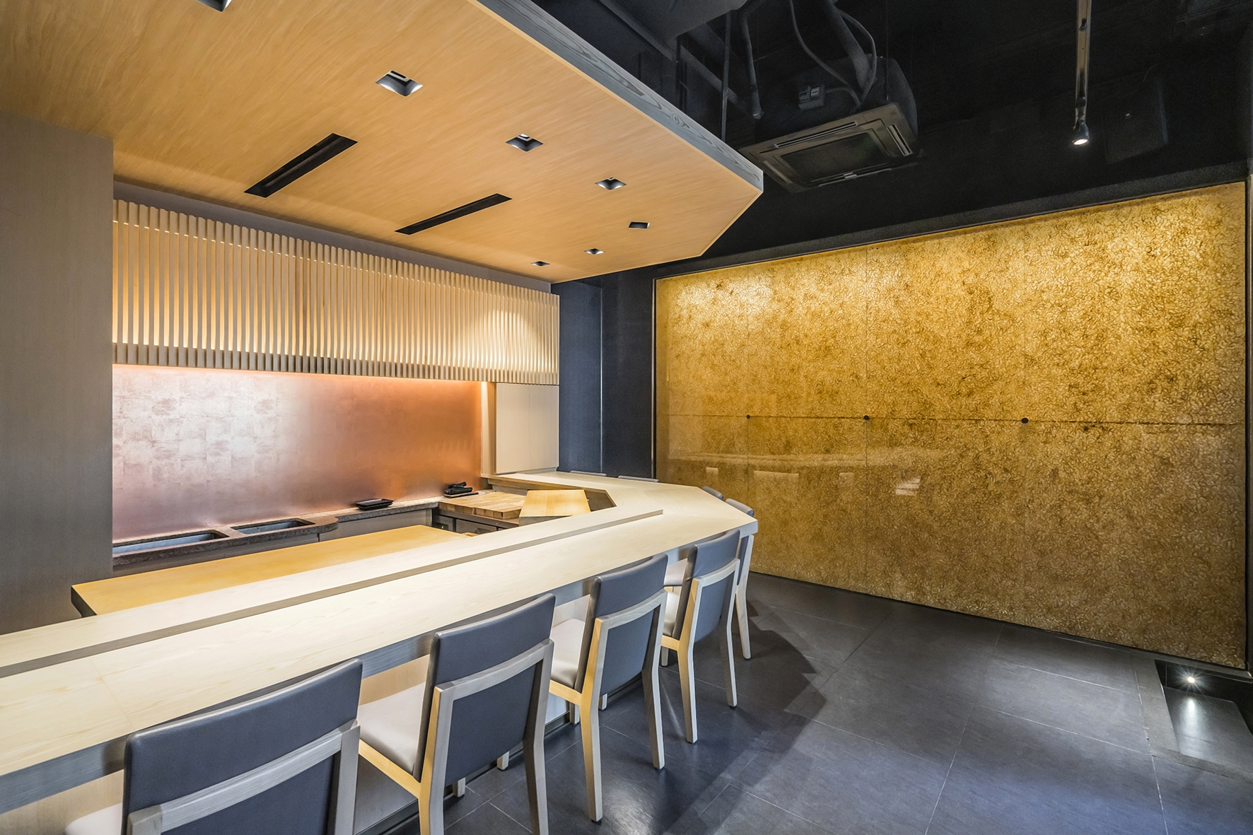 香港现代日式餐厅“天寿司”丨中国香港丨Design East-8