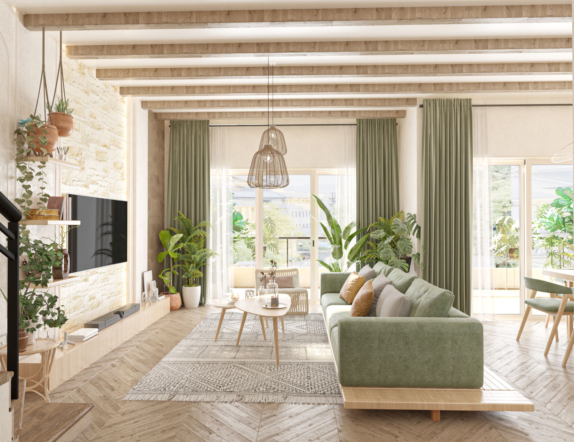 Interior design project | villa in New Mansoura-11