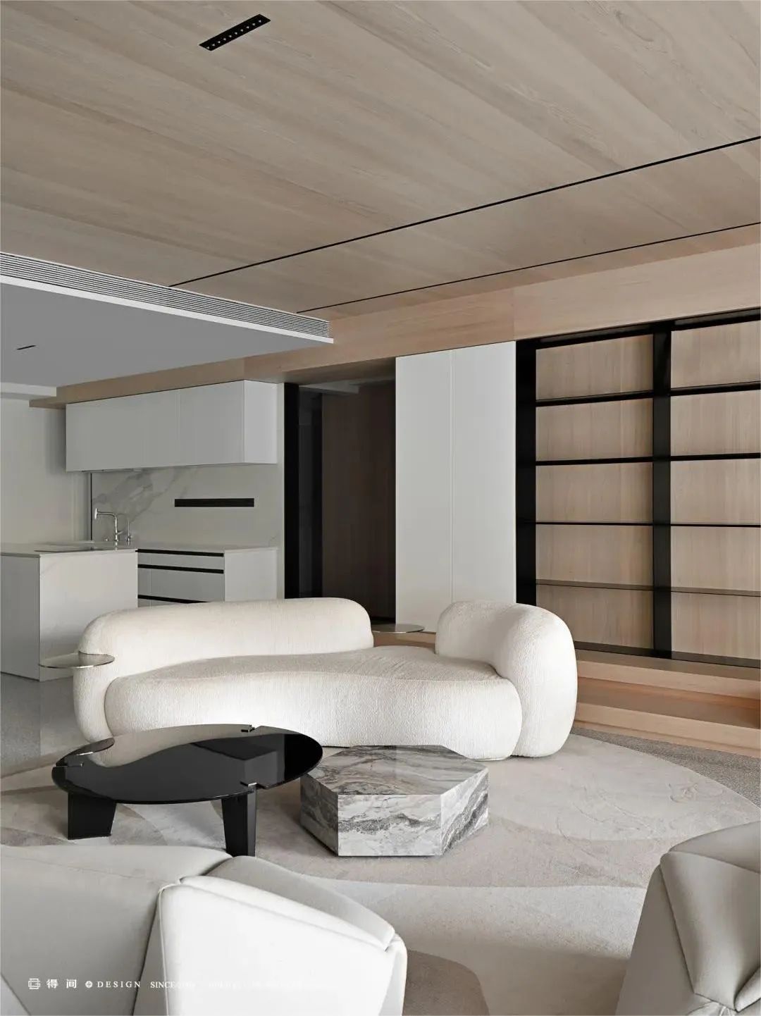 得间设计丨107㎡中古风二人世界，于平凡生活中拿捏住电影里的高级感-129