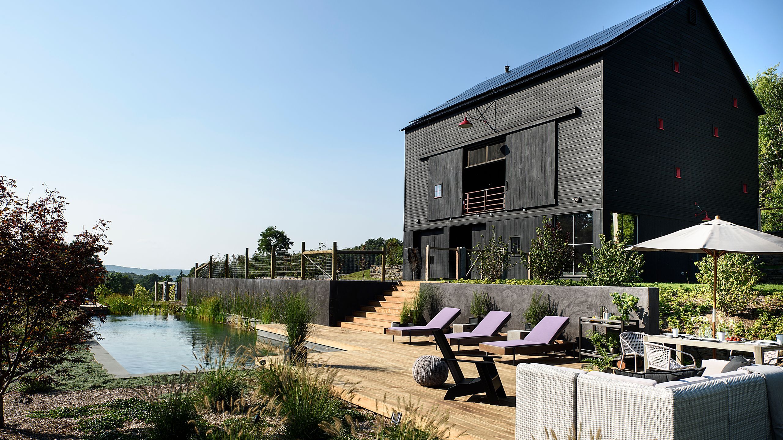 纽约首个带天然泳池的小屋丨美国纽约丨BarlisWedlick建筑与室内设计公司-2