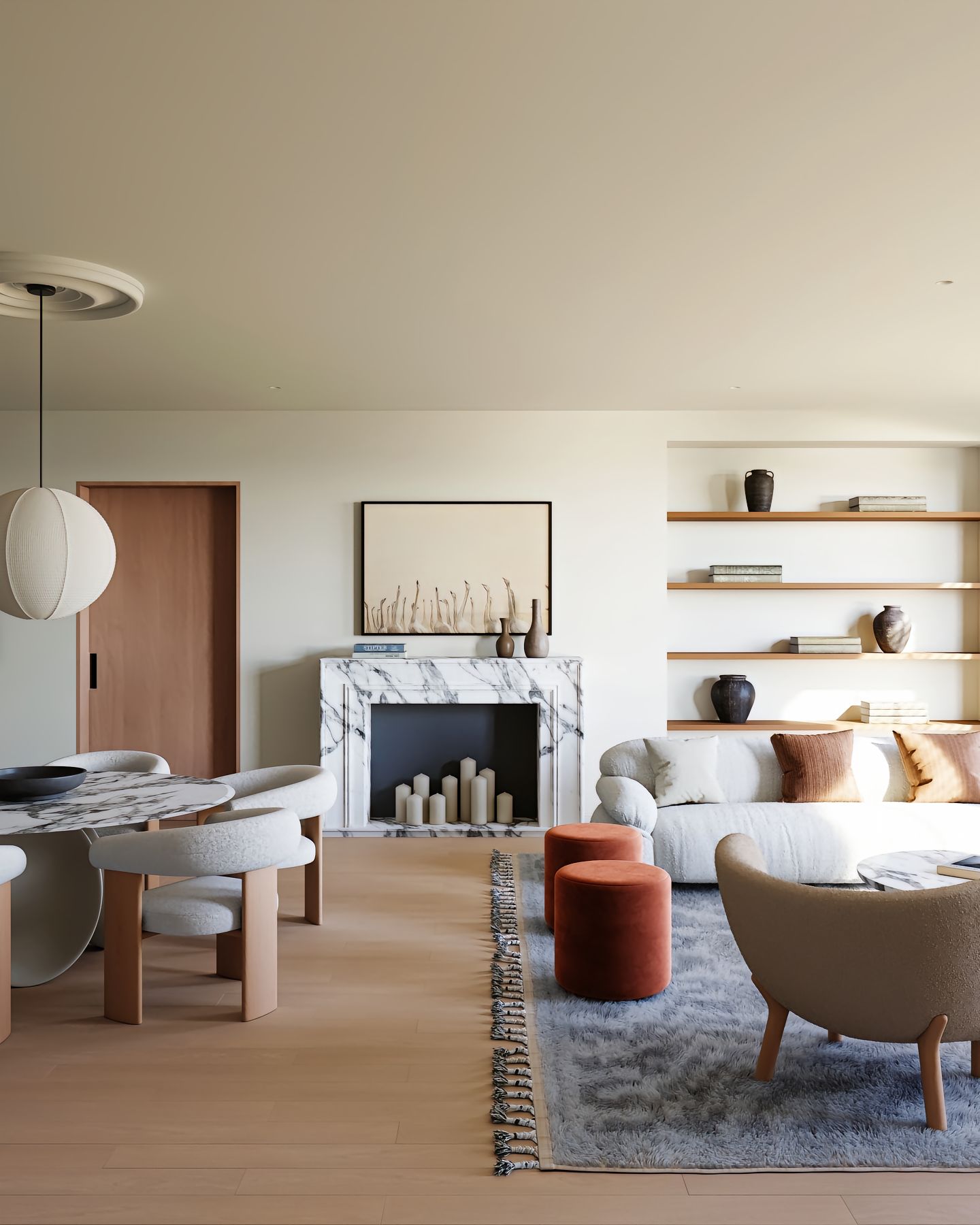 一眼沦陷❗️这温润又高级的质感家居～-10