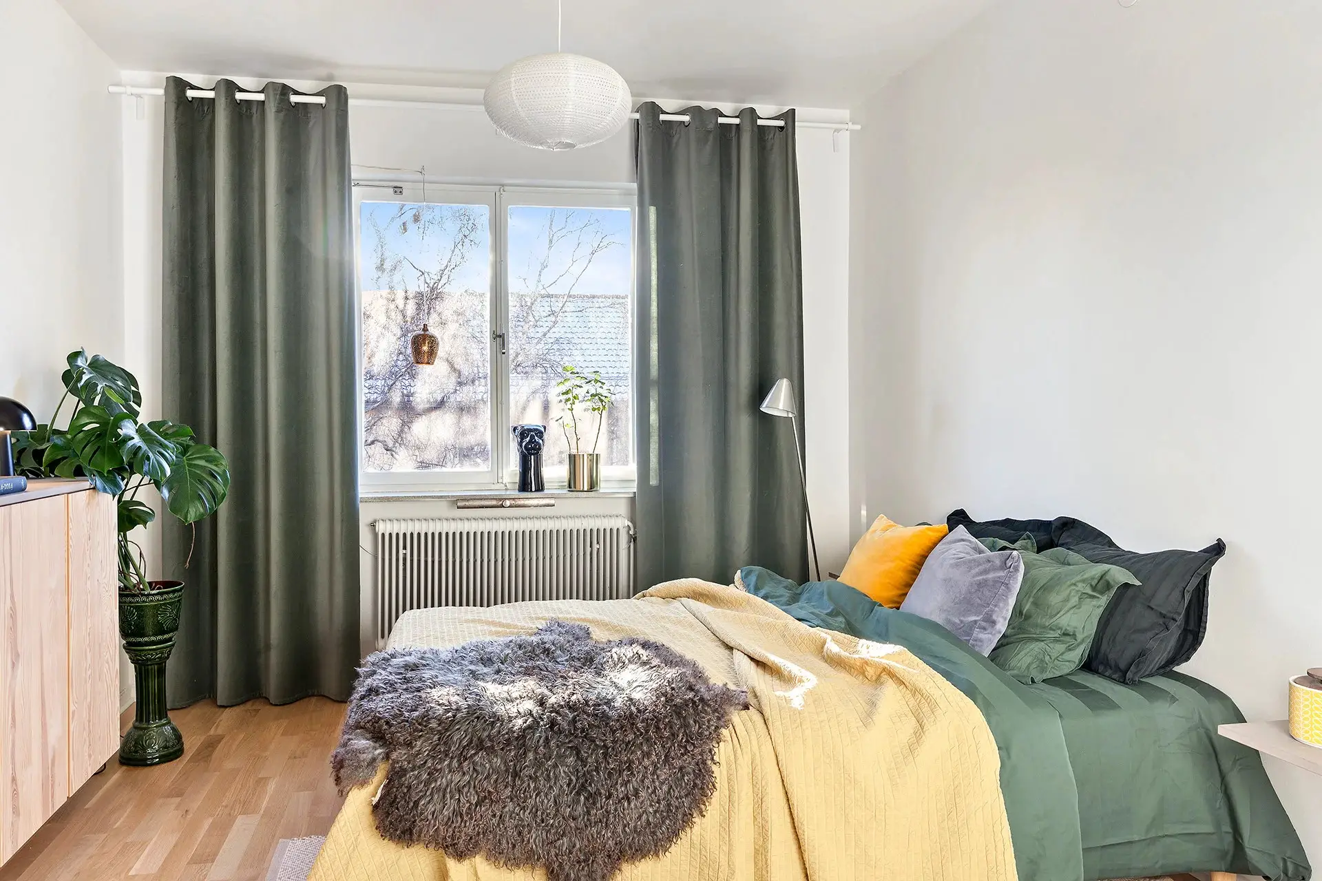 瑞典 62 平米多彩公寓 | 色彩平衡的典范-10