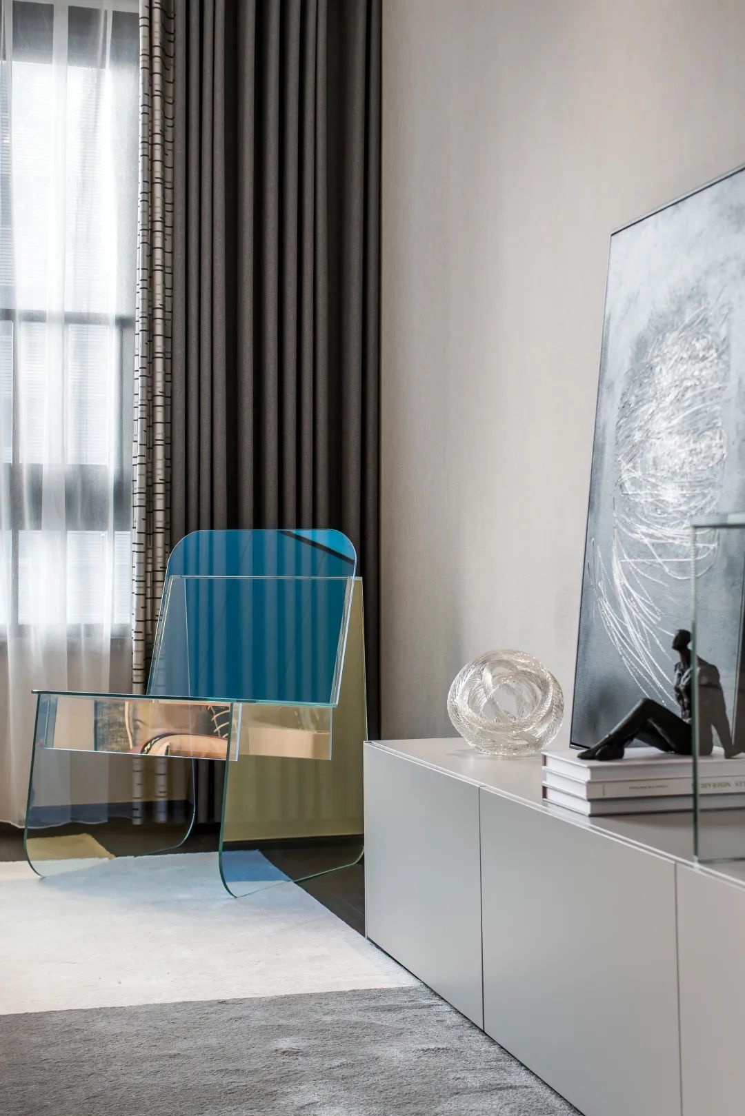 嘉华地产·印湘江样板间 | 现代简约美学之家-97