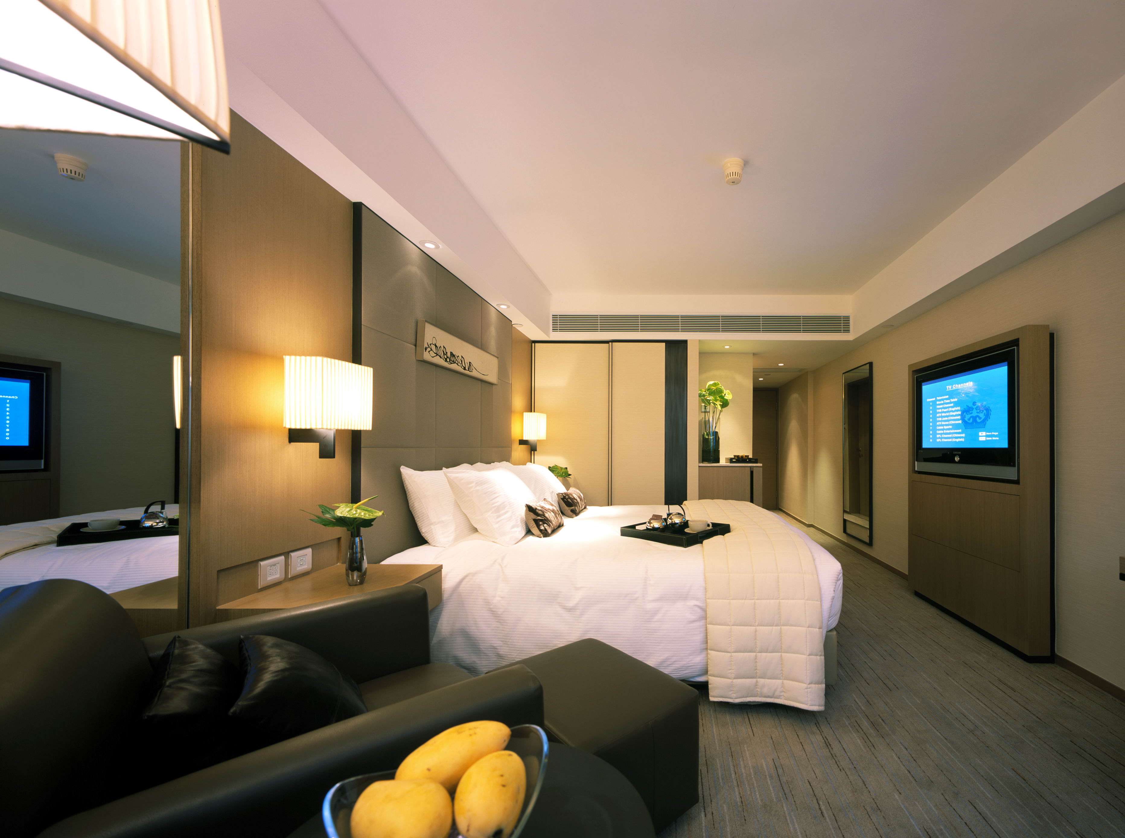 酒店丨Royal Garden Hotel Typical Guest Room 梁志天-8