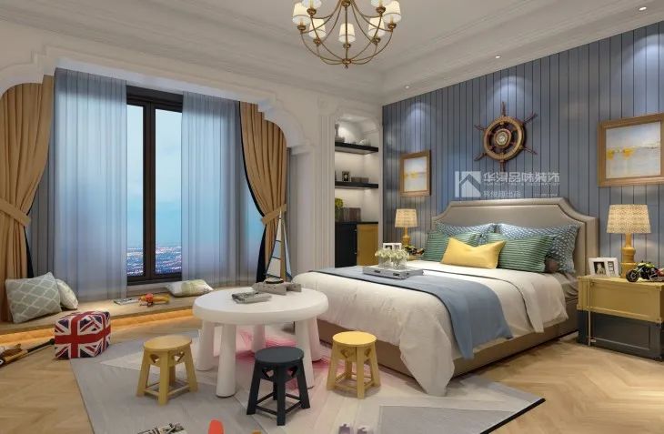 儿童房分阶段设计，为孩子的成长打造安全环保空间-44