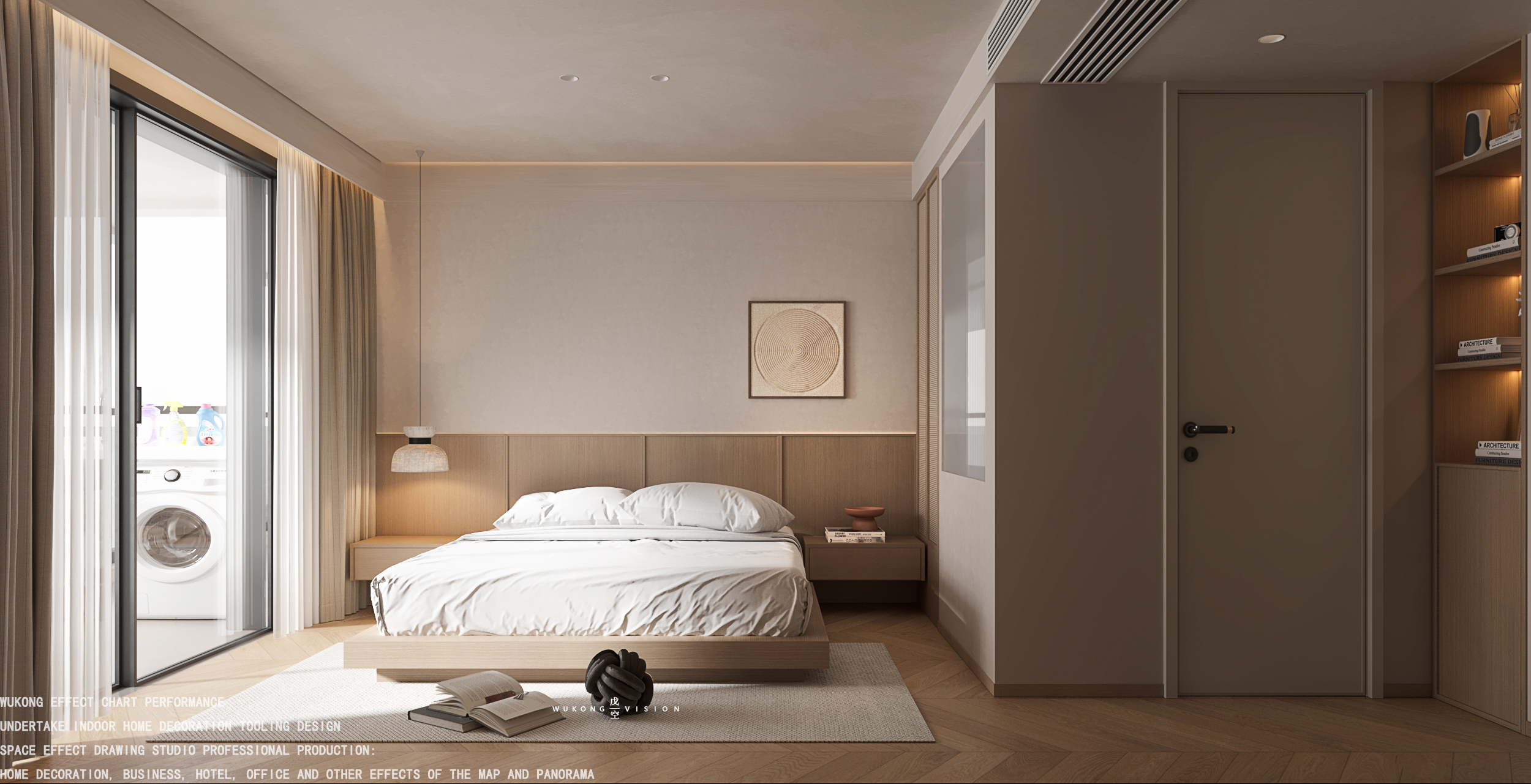 戊空效果图表现一侘寂风一渲染案例-9