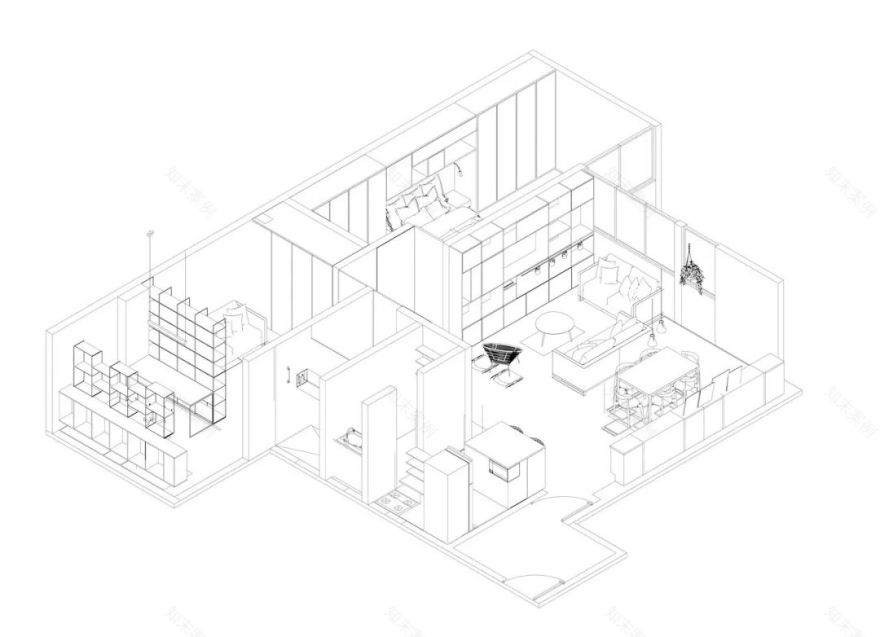 墨西哥圣拉斐尔 Departamento San Rafael 住宅 | DOSA STUDIO 打造光影游戏空间-17