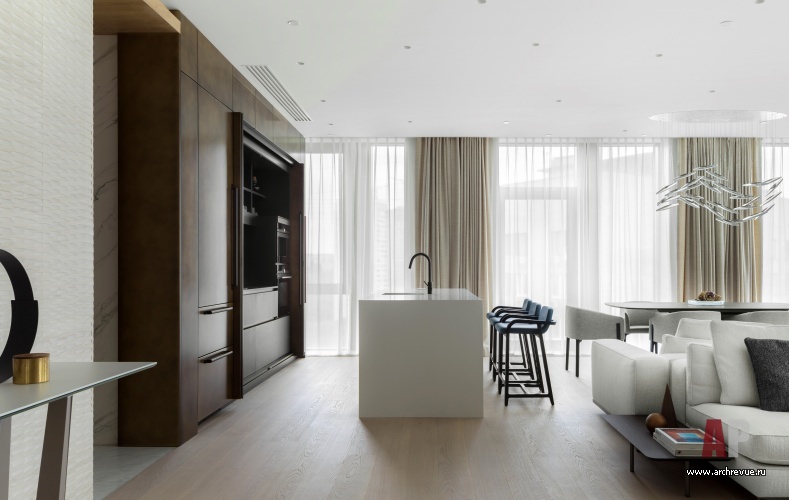 ЖК «Воробьев дом» 200平公寓室内设计-10