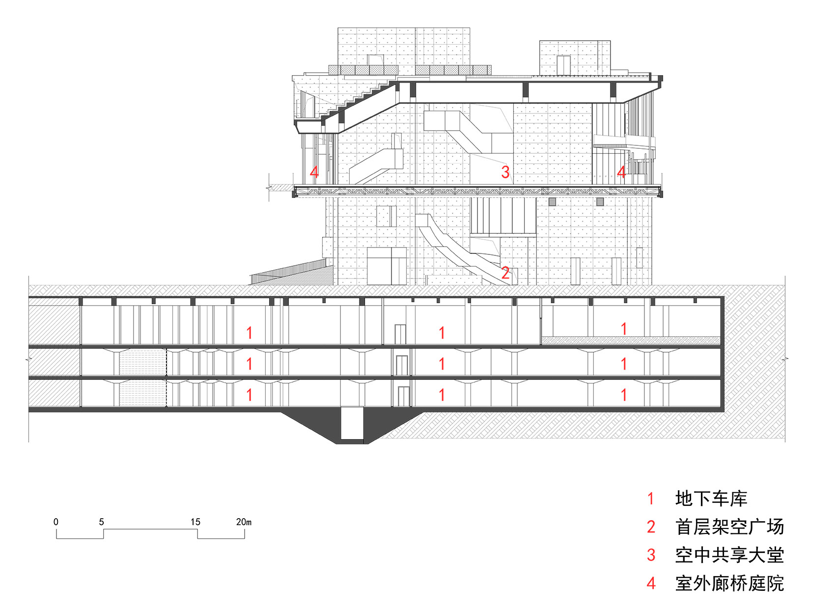 湖南广电芒果马栏山广场丨中国湖南丨地方工作室,湖南大学设计研究院有限公司-81