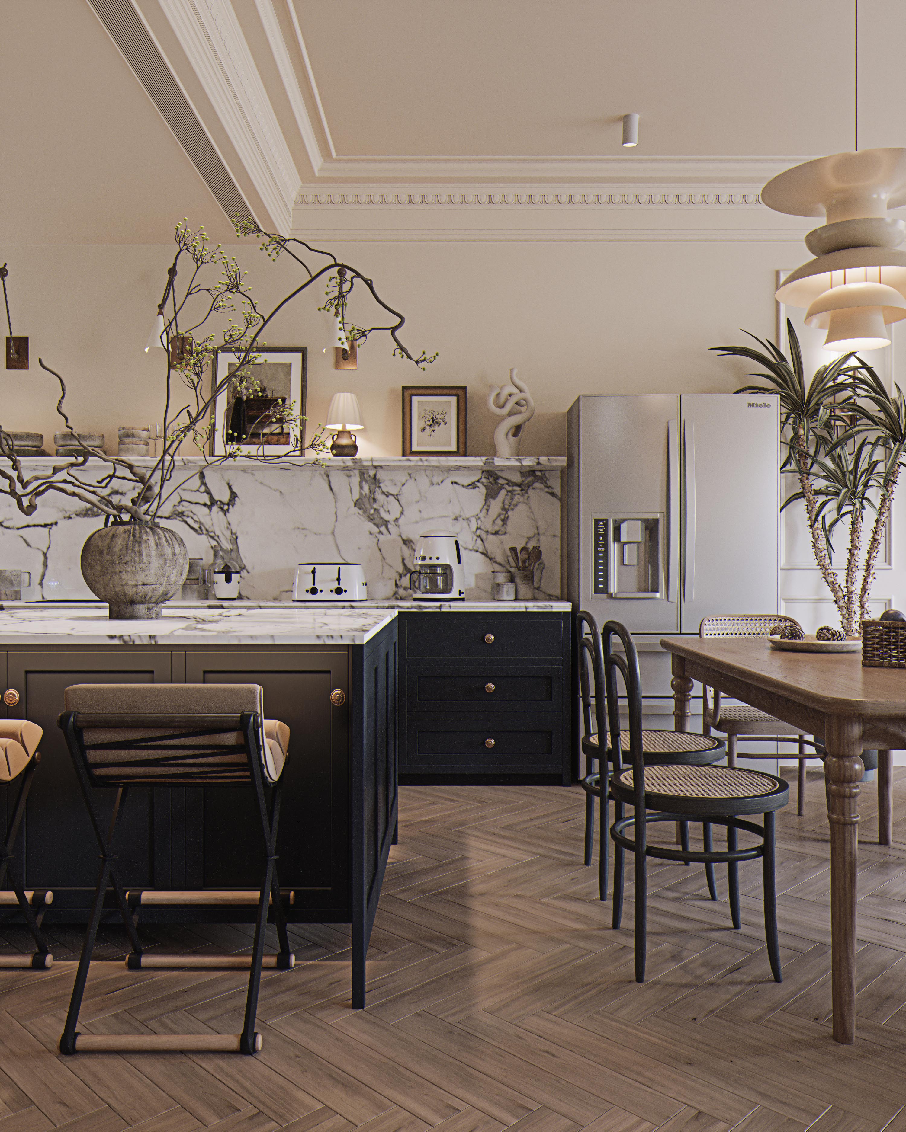 现代法式风格家居设计-23