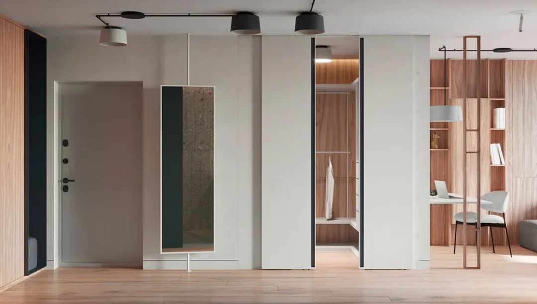 乌克兰基辅小公寓，原木与工业风的巧妙融合-1