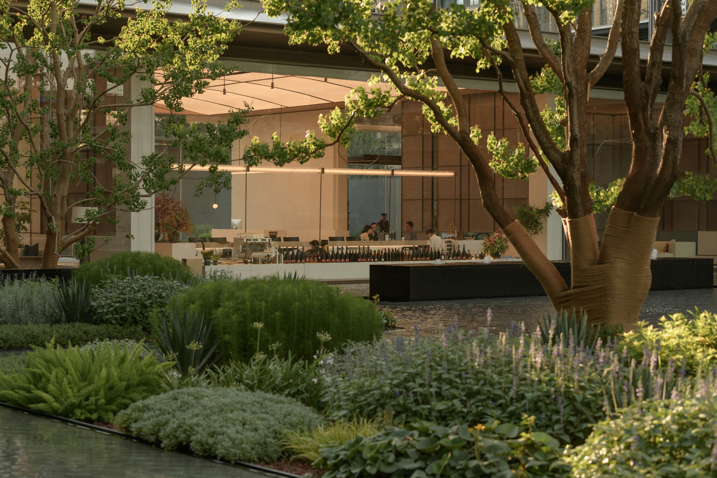 郑州·正弘序丨中国郑州丨景观里表都会(北京),建筑浙江绿城六合,室内近境制作-35