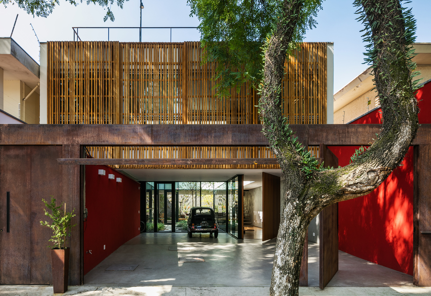 里约热内卢庭院之家 · 现代家庭生活新概念-38