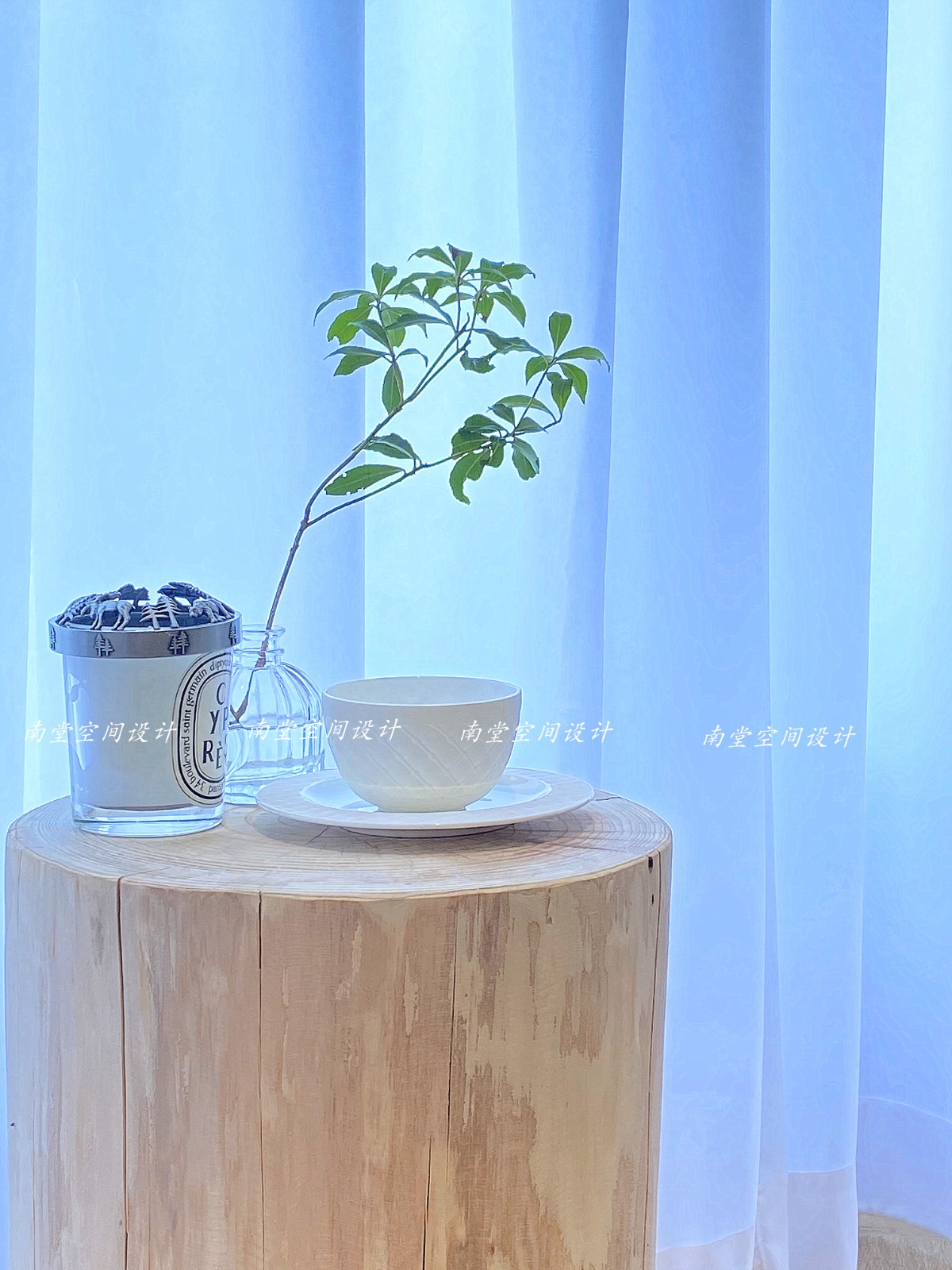 小户型日式原木风婚房设计，舒适惬意的喵汪之家-12