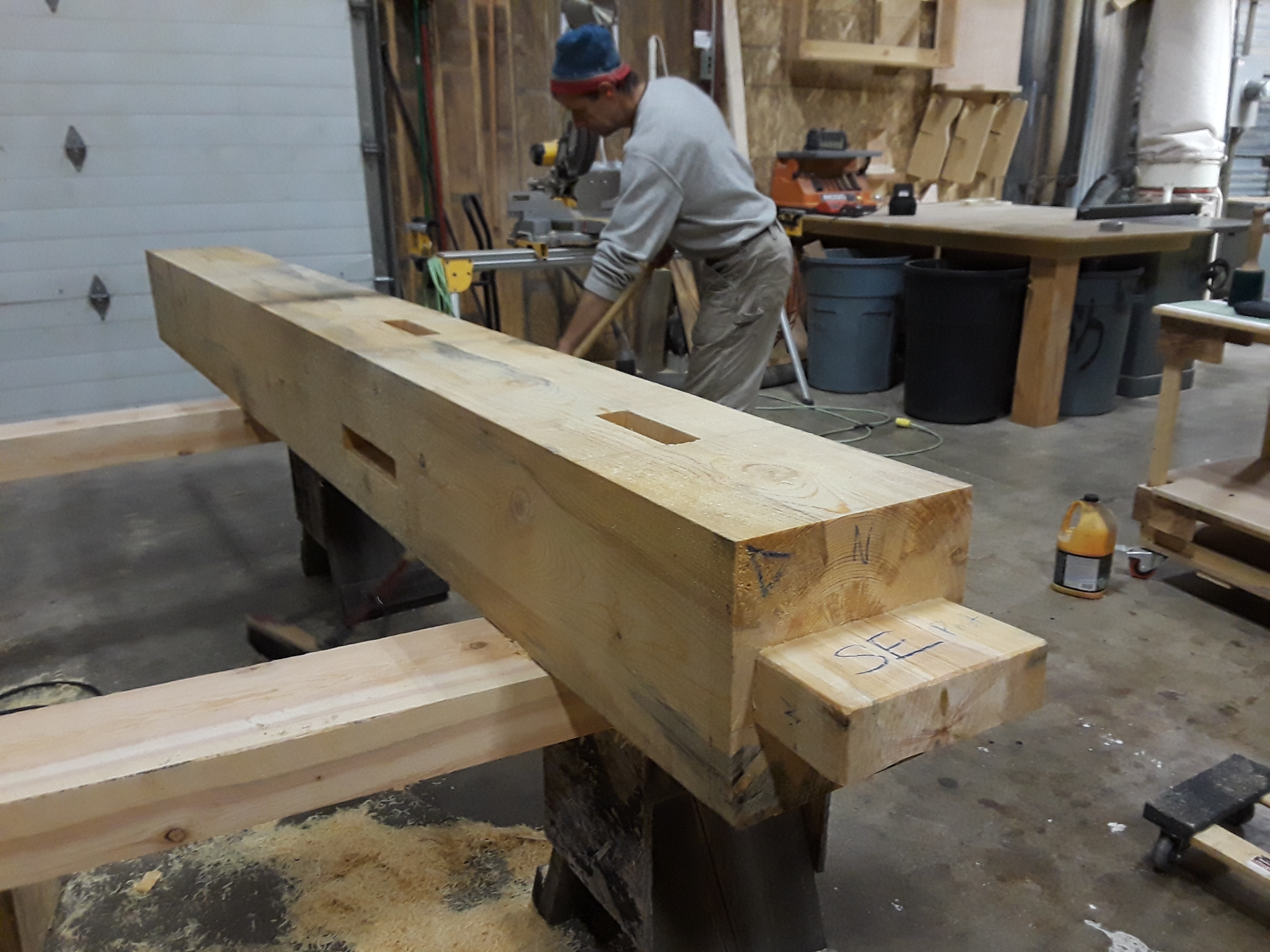 伍德迈泽斜屋顶 shed（可理解为常见的斜顶样式），考虑到 Woodmizer可能是特定品牌名，所以整体为伍德迈泽斜屋顶 -17