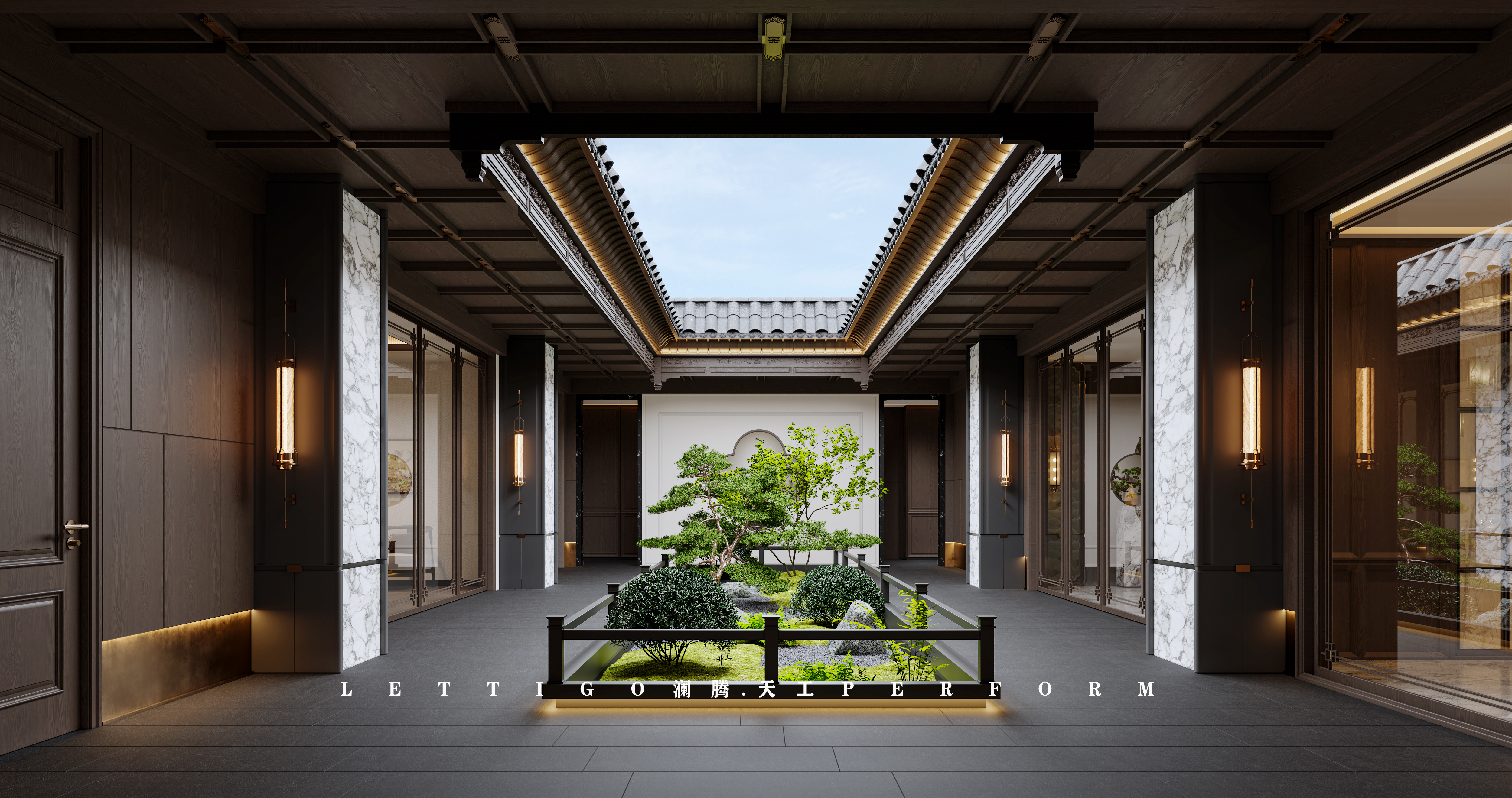 新作 | 九里河会所 | 邂逅中式美学-0