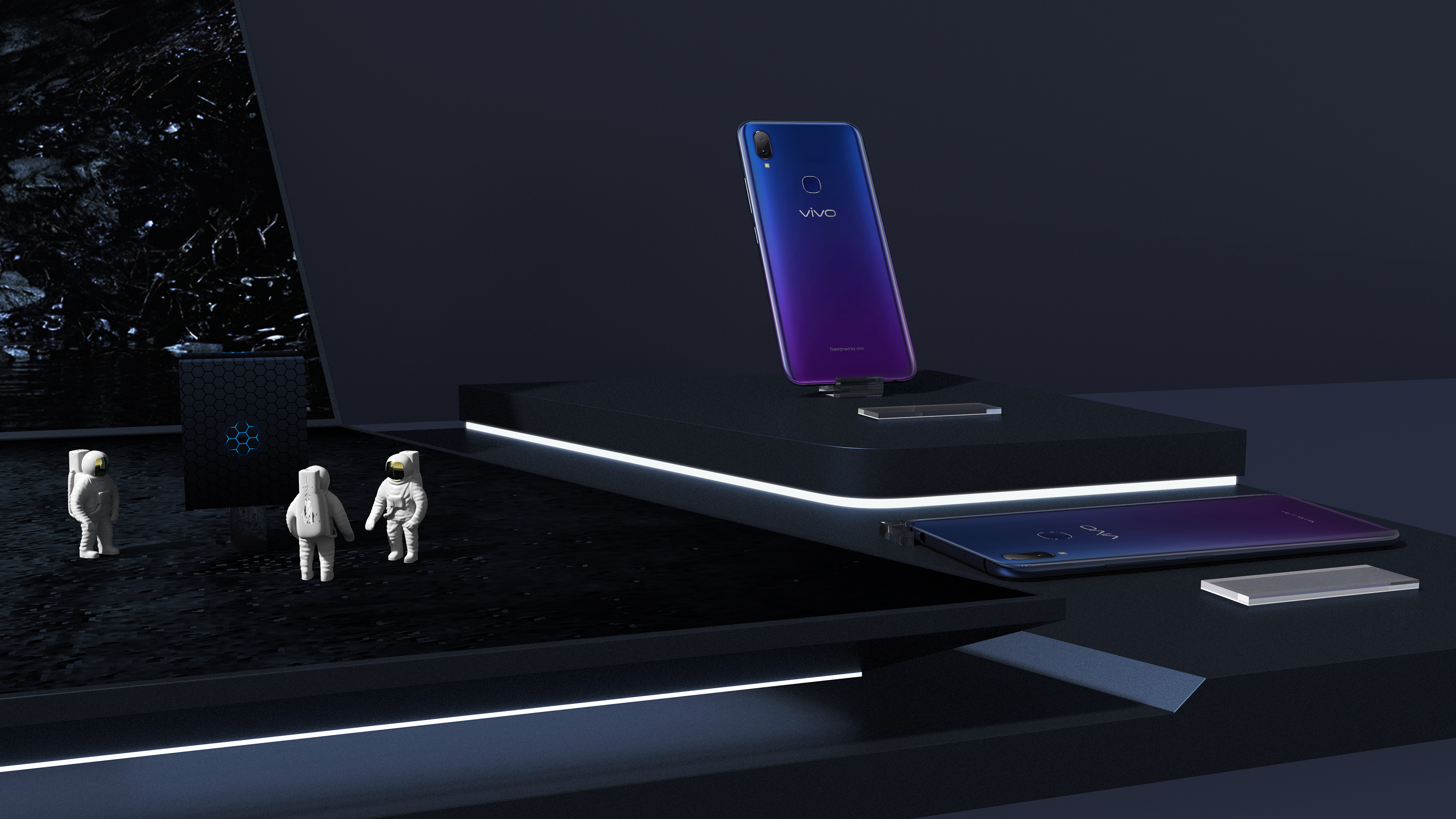 vivo 各系列展示道具设计丨格外空间-12