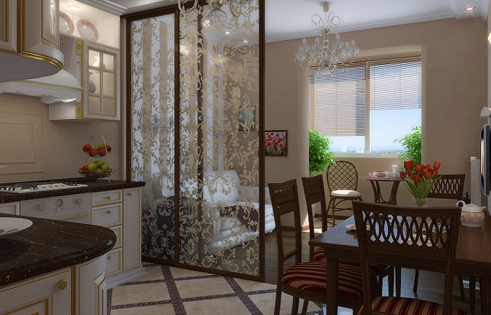 20平米厨房客厅设计案例-13