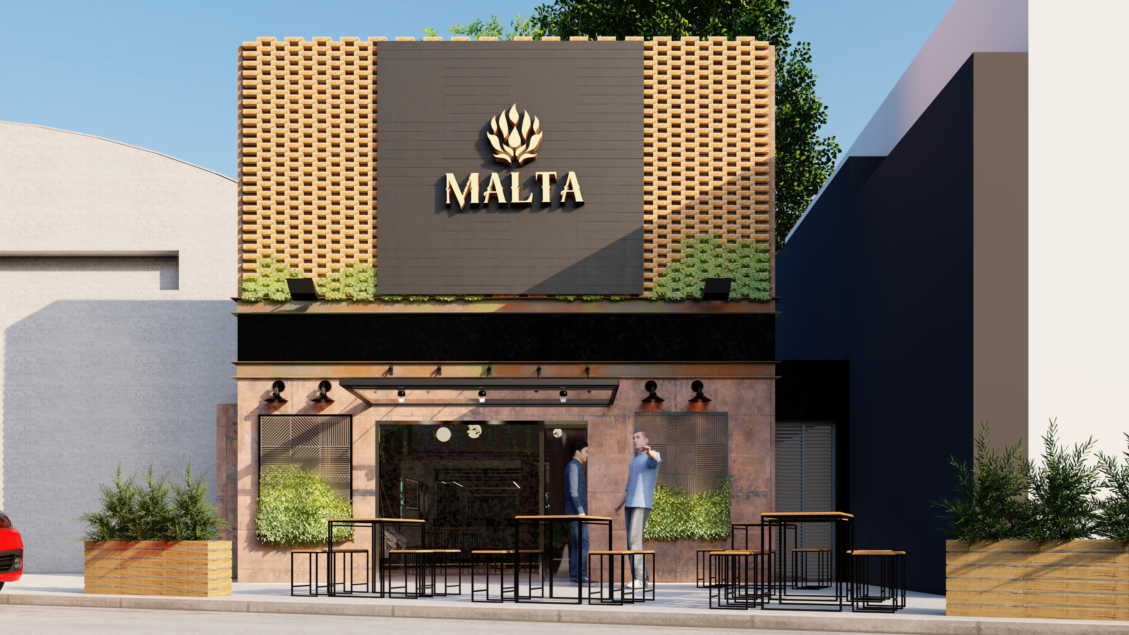 Proyecto Bar MALTA - Asunción - Paraguay-3