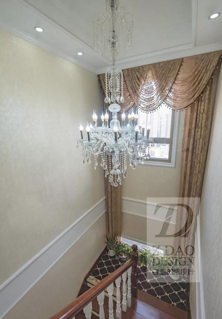 尊道国际设计 | 欧式奢华平层空间,尽显浪漫与温馨-24