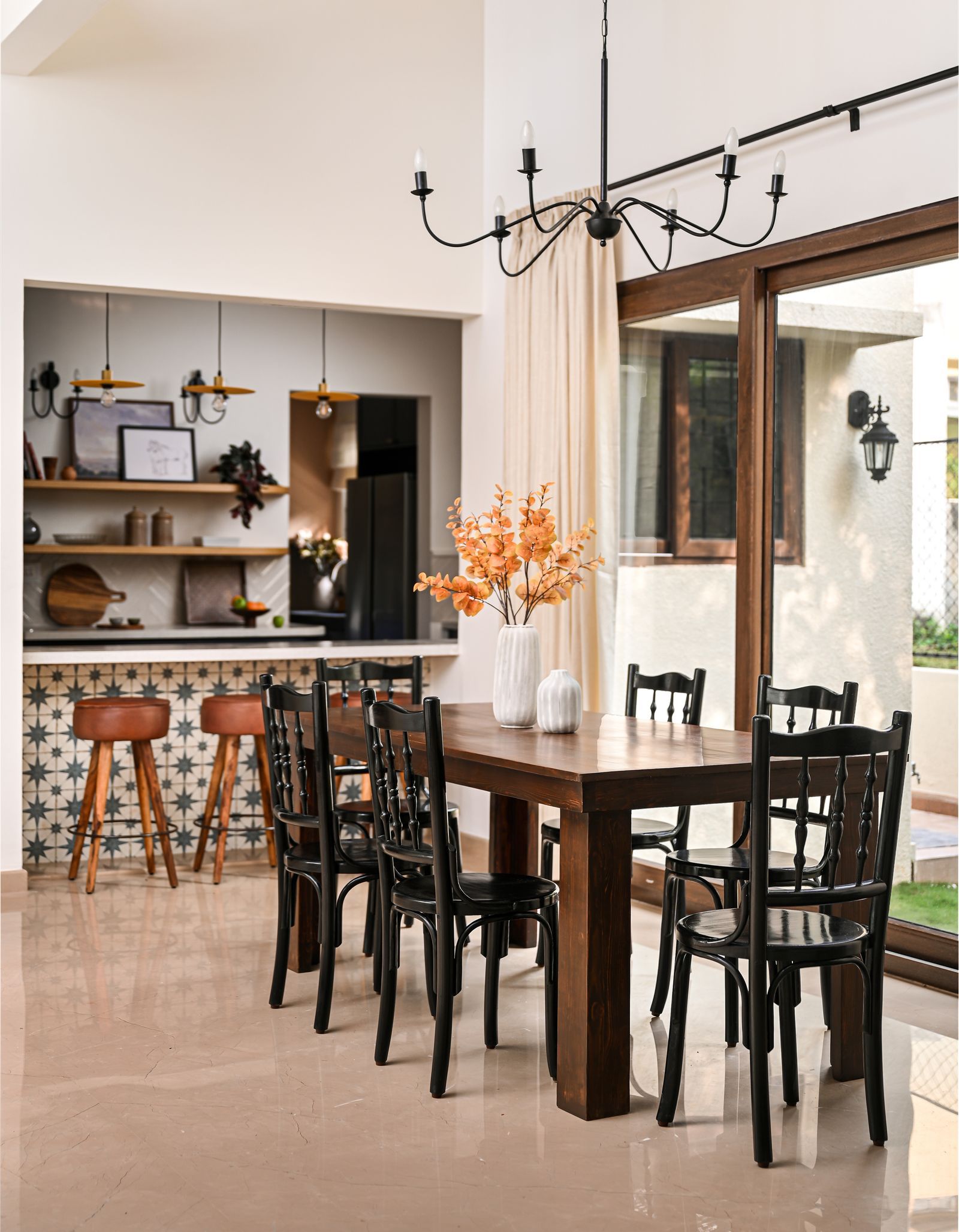 班加罗尔西班牙风格别墅丨印度班加罗尔丨June Walk Design-17