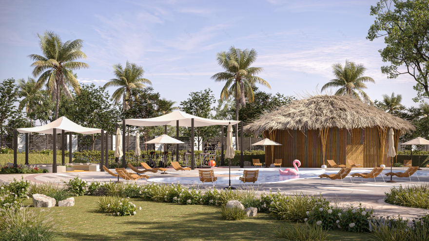 酒店景观丨阿联酋阿布扎比丨Azza algebali等团队,Diaa Consult提供支持-13