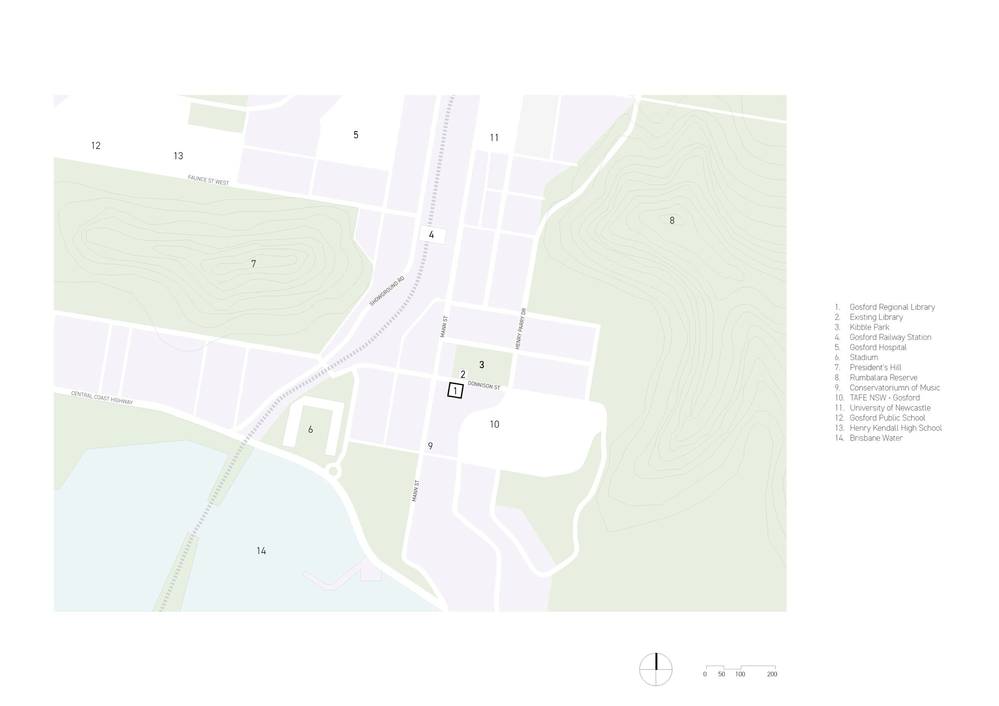 戈斯福德地区图书馆丨澳大利亚丨Lahznimmo Architects-39