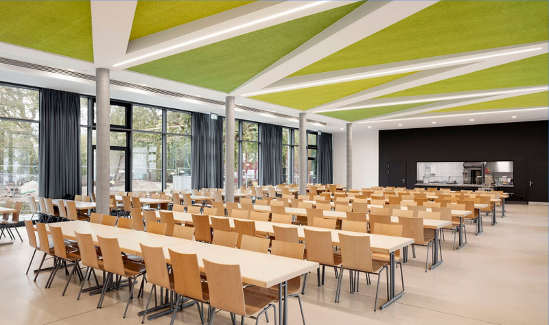 中学室内设计，融合传统与现代的教育空间-8